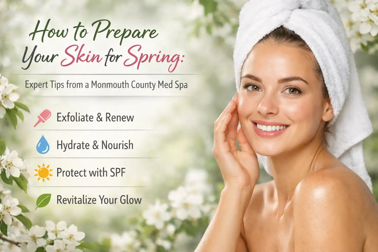 How to Prepare Your Skin for Spring: Expert Tips from a Monmouth County Med Spa